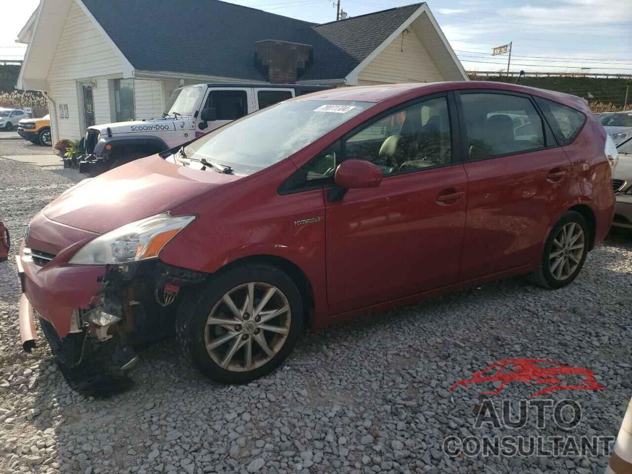 TOYOTA PRIUS 2012 - JTDZN3EU5C3102340