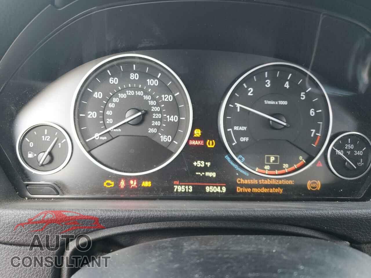BMW 3 SERIES 2016 - WBA8E5G55GNU19684
