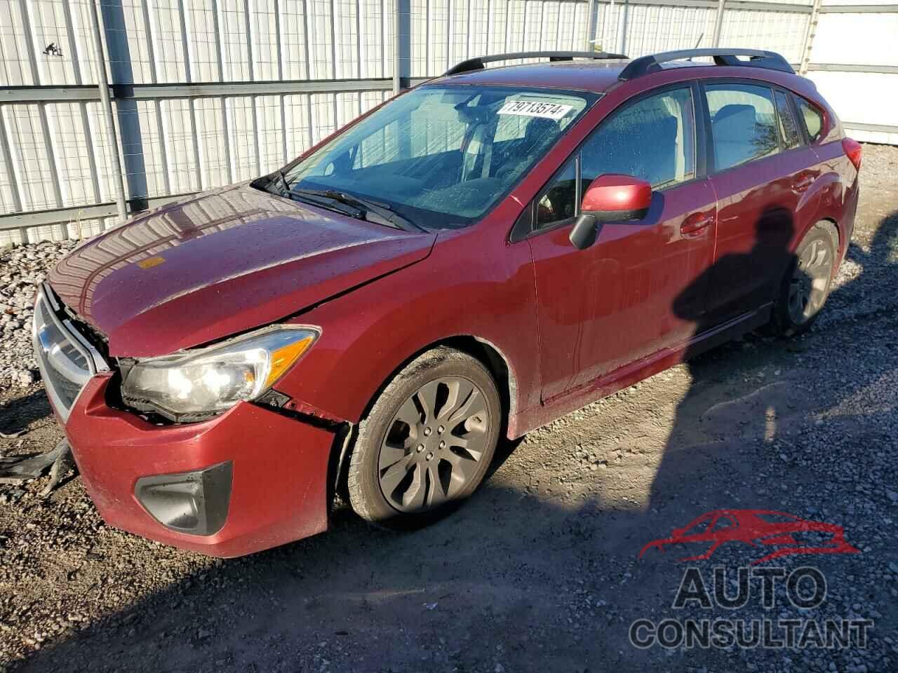 SUBARU IMPREZA 2013 - JF1GPAL62DH824255