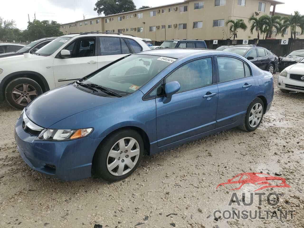 HONDA CIVIC 2011 - 2HGFA1F57BH543930