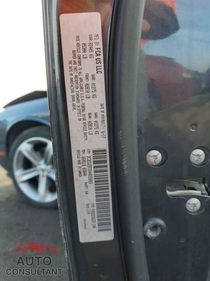 DODGE CHALLENGER 2017 - 2C3CDZBT2HH655883