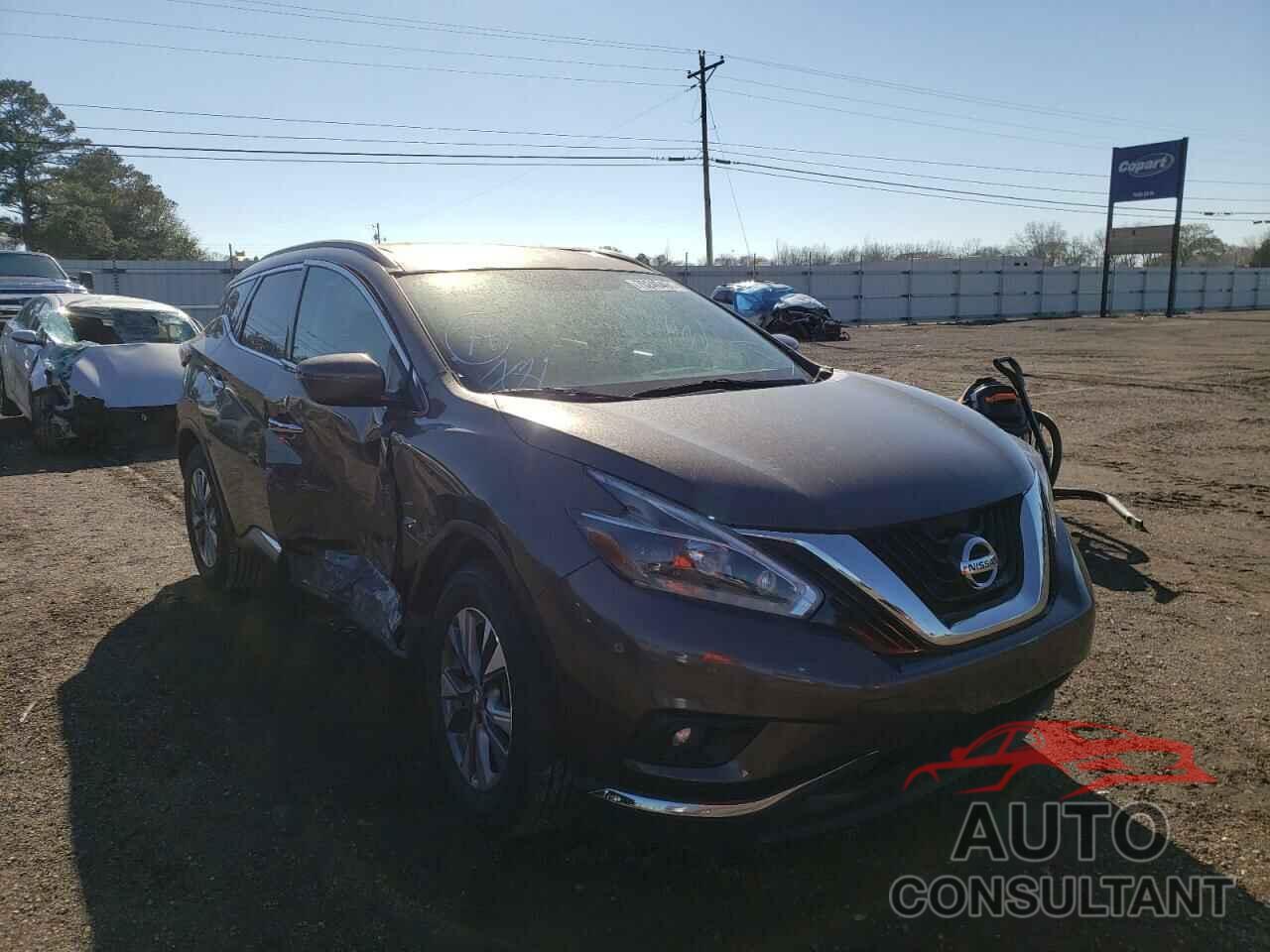 NISSAN MURANO 2018 - 5N1AZ2MG9JN124989