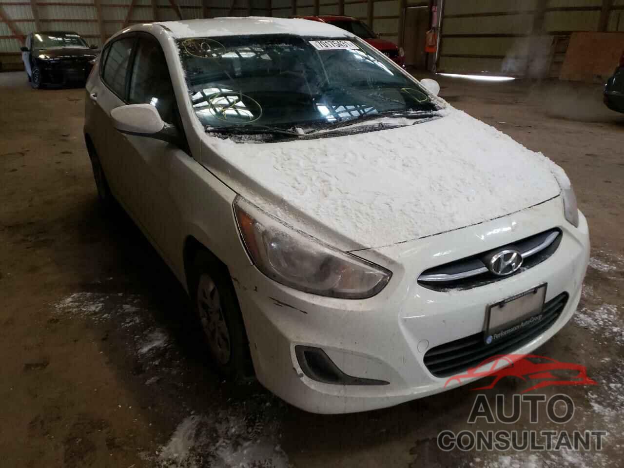 HYUNDAI ACCENT 2016 - KMHCT5AEXGU255779