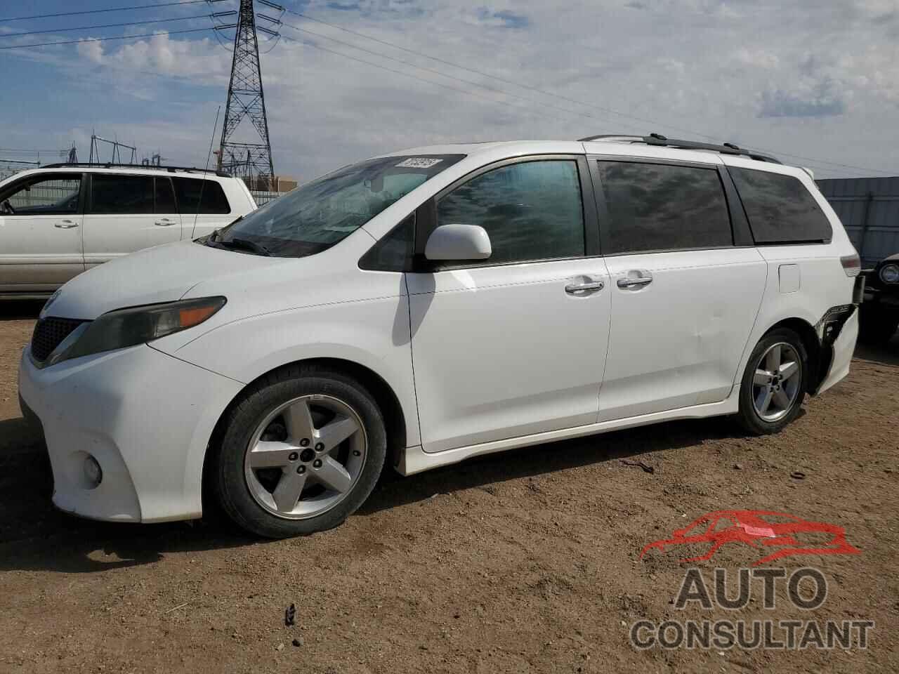 TOYOTA SIENNA 2013 - 5TDXK3DC6DS364313