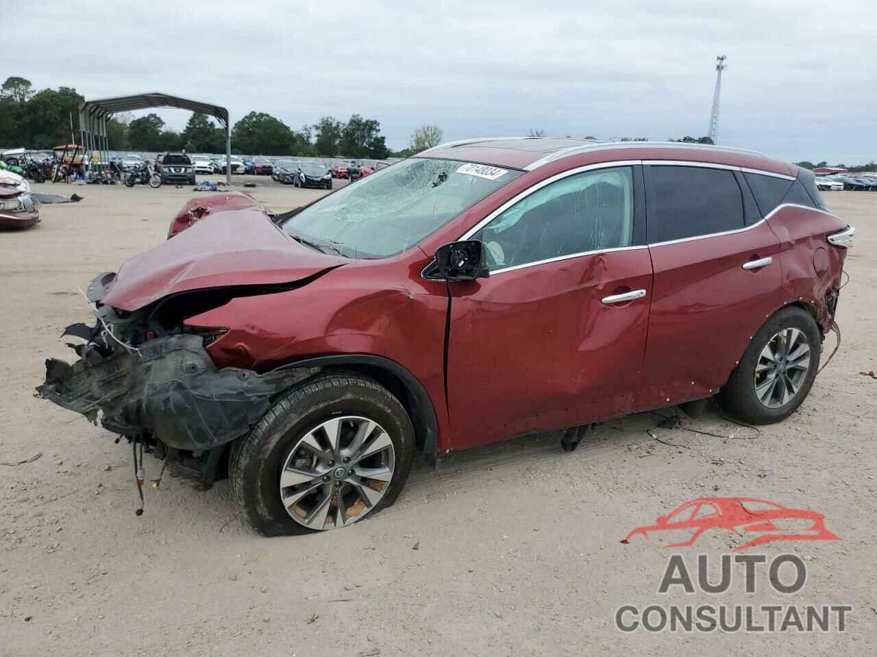 NISSAN MURANO 2018 - 5N1AZ2MG7JN159899