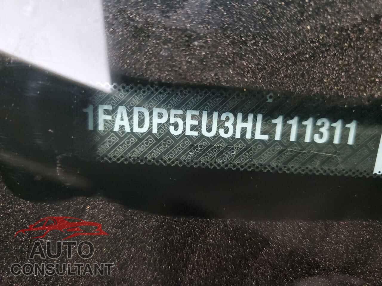 FORD CMAX 2017 - 1FADP5EU3HL111311