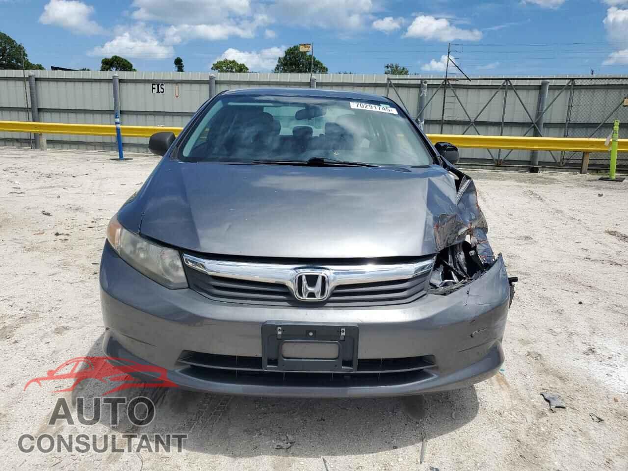 HONDA CIVIC 2012 - 19XFB2F52CE072218