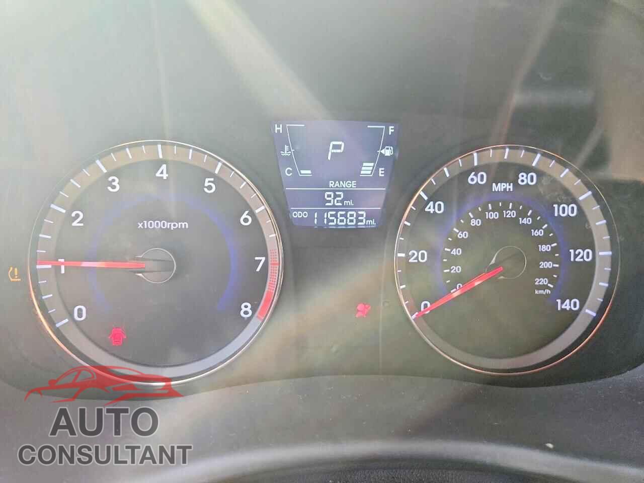 HYUNDAI ACCENT 2013 - KMHCU5AE7DU103158