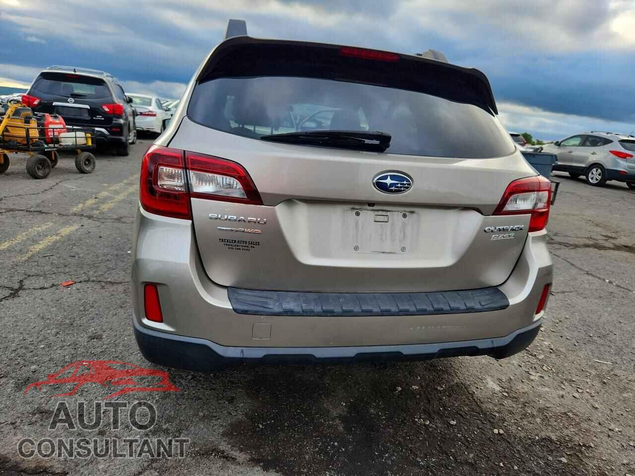SUBARU OUTBACK 2015 - 4S4BSACC6F3208787