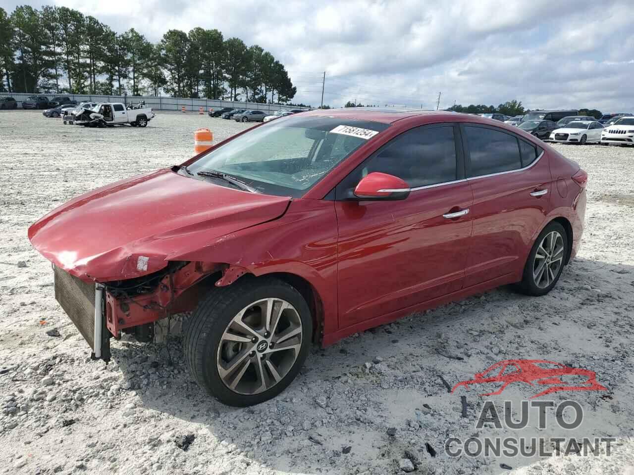 HYUNDAI ELANTRA 2017 - KMHD84LFXHU063463
