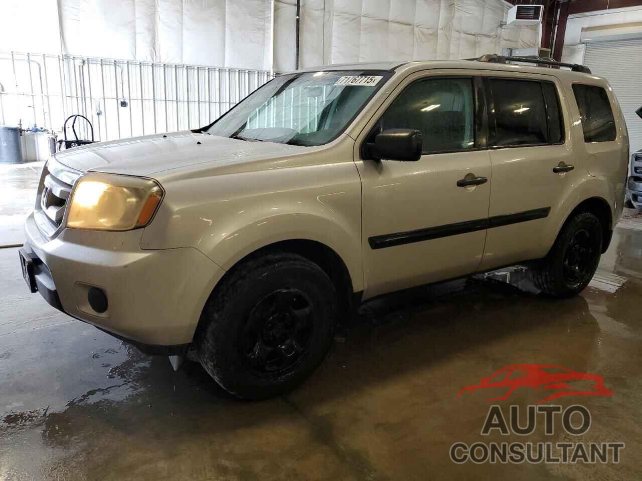HONDA PILOT 2010 - 5FNYF4H24AB030362