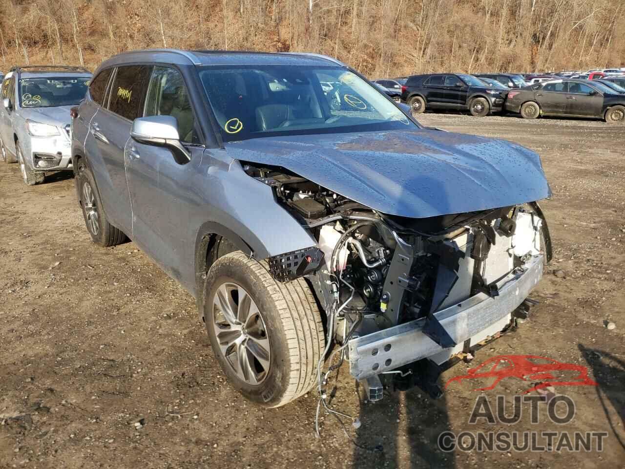 TOYOTA HIGHLANDER 2021 - 5TDHZRBH4MS117499