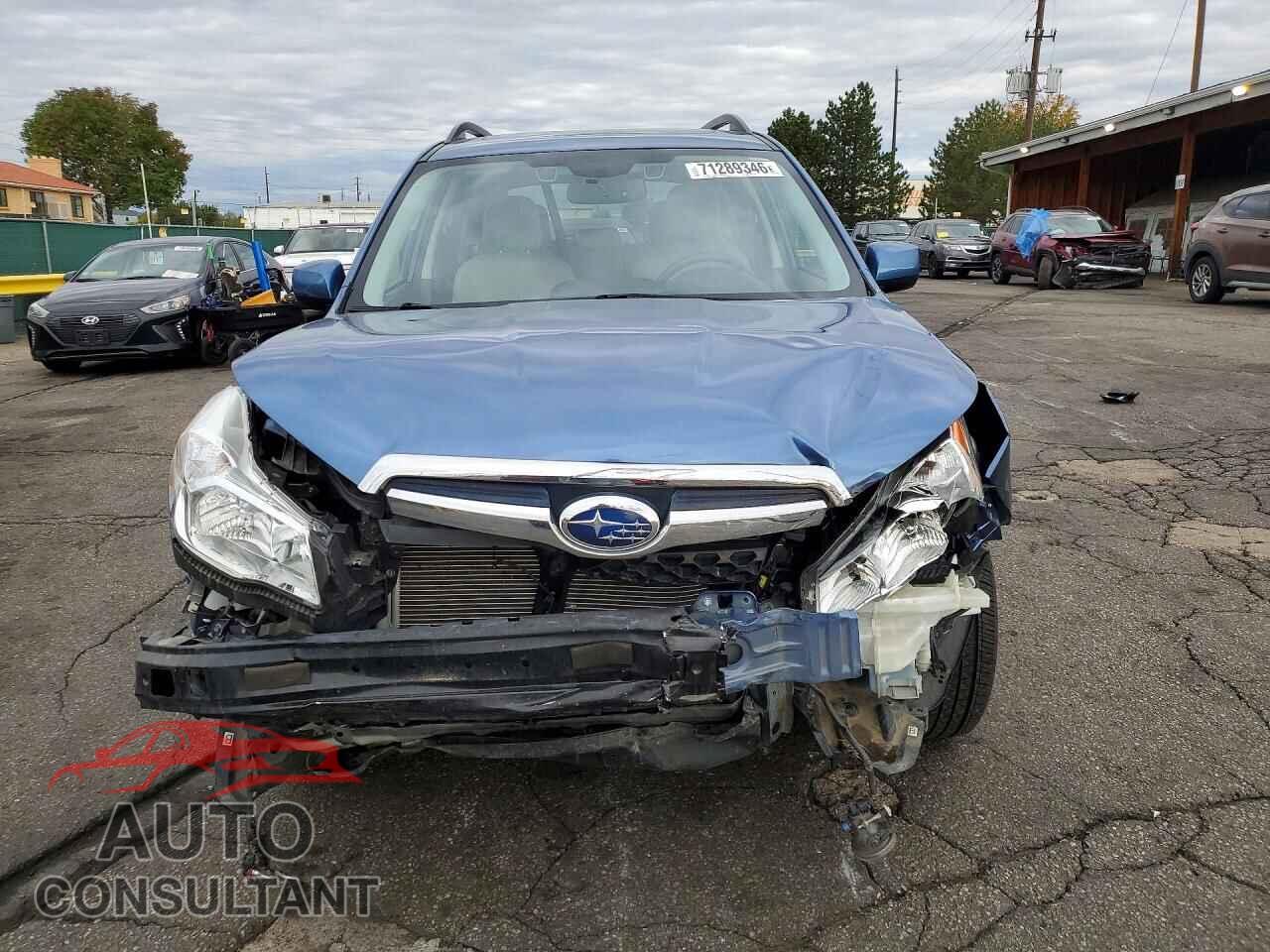 SUBARU FORESTER 2016 - JF2SJARC8GH409529