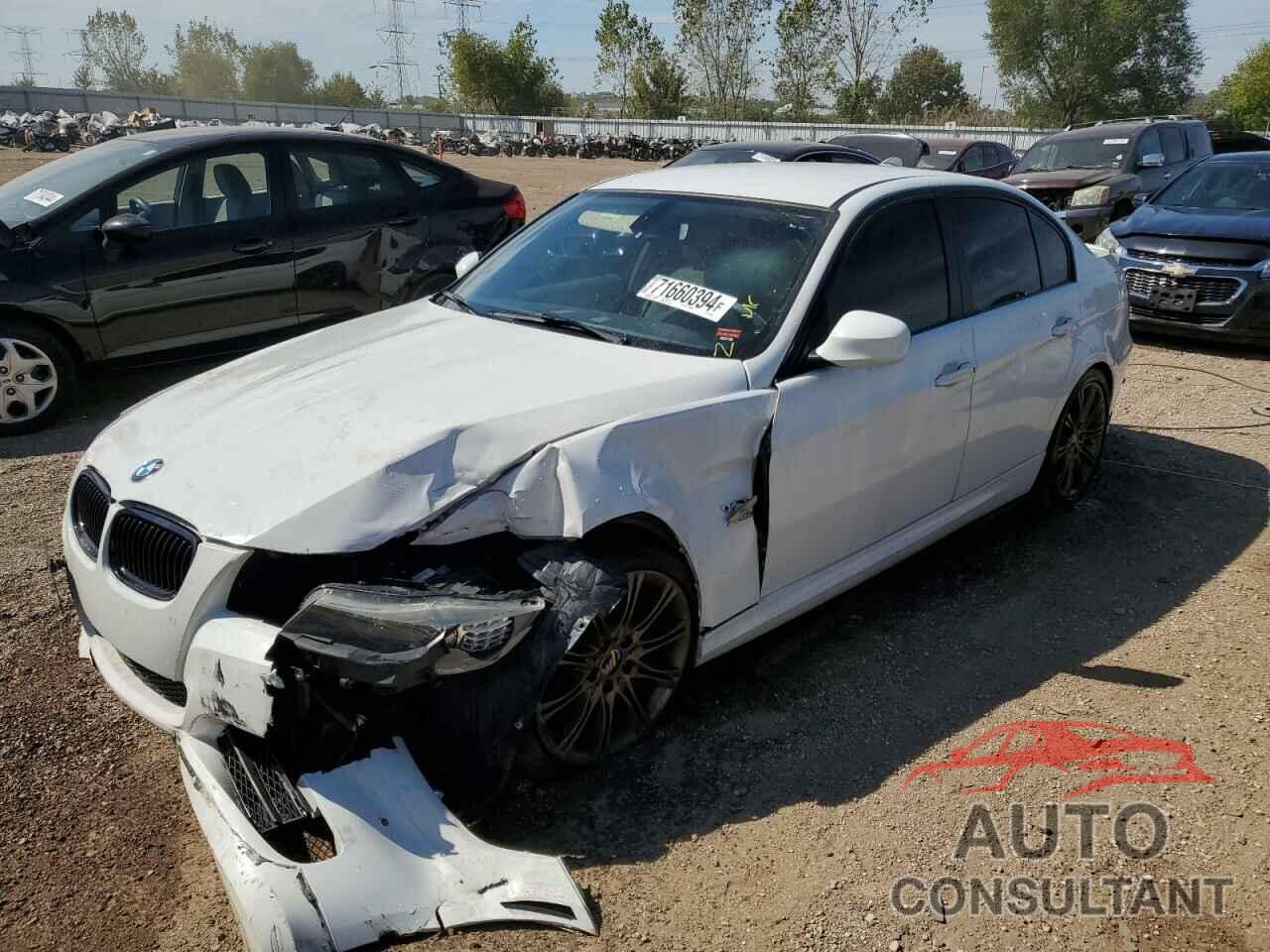 BMW 3 SERIES 2011 - WBAPK7C50BA772095