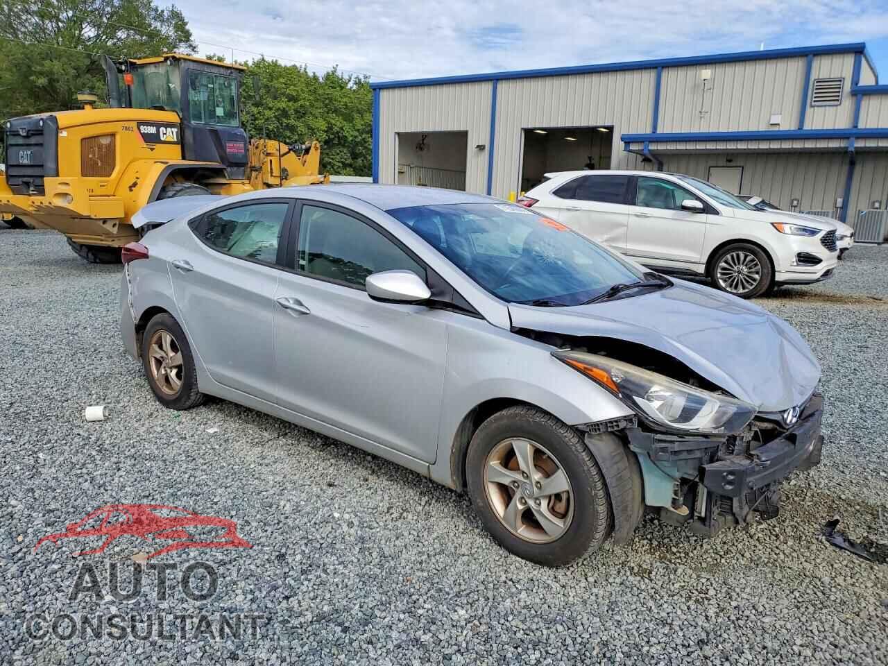 HYUNDAI ELANTRA 2014 - KMHDH4AE3EU172806