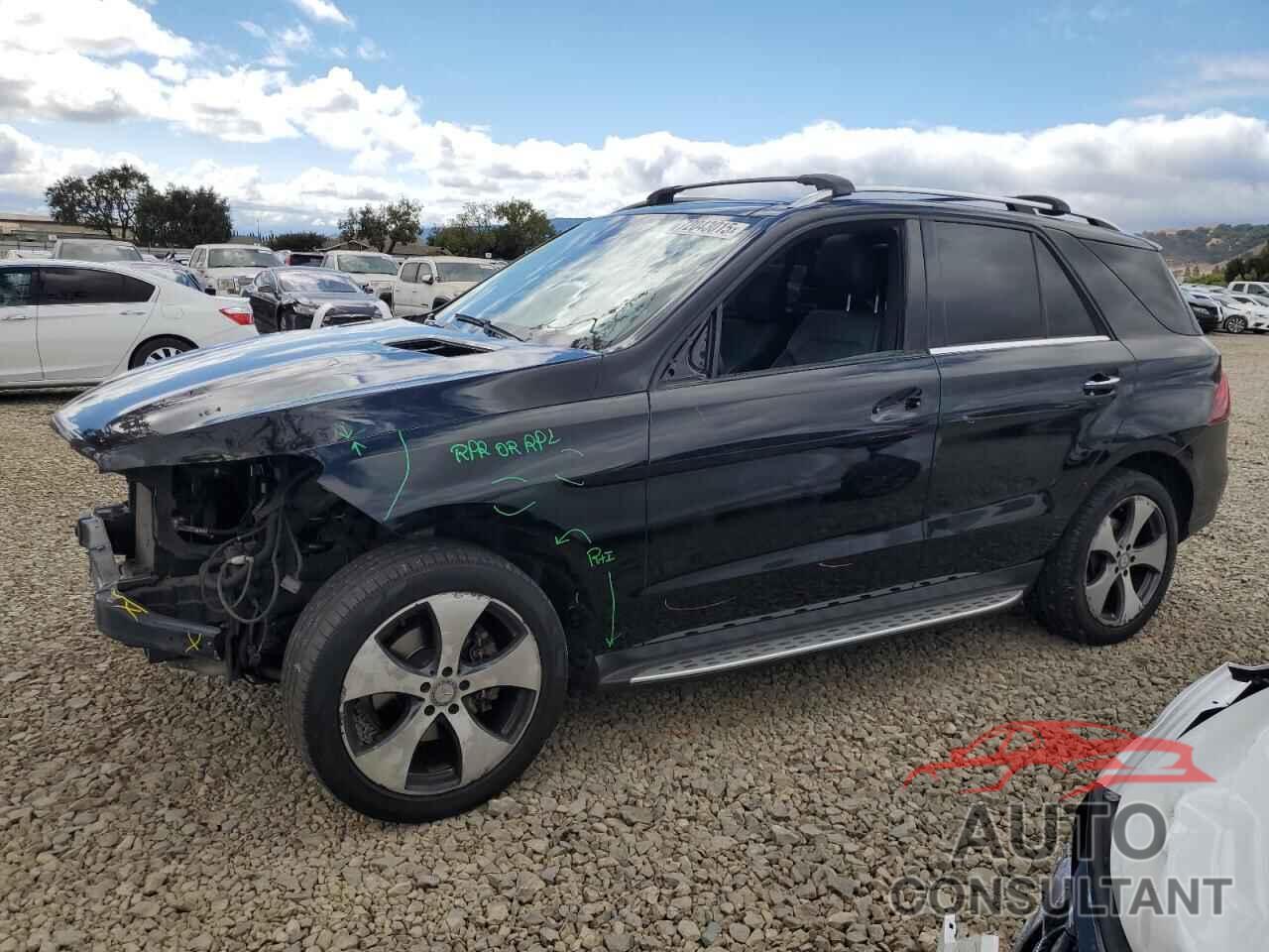 MERCEDES-BENZ GLE-CLASS 2016 - 4JGDA5HB1GA813204