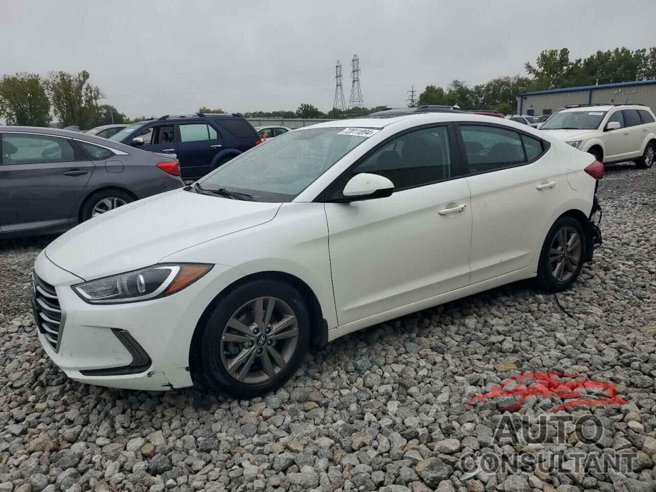 HYUNDAI ELANTRA 2018 - 5NPD84LF3JH348106