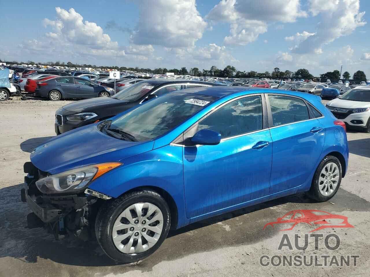 HYUNDAI ELANTRA 2017 - KMHD35LH9HU373612
