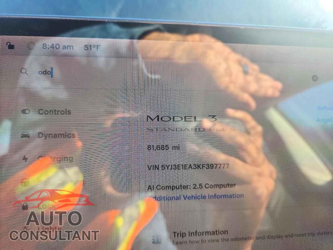 TESLA MODEL 3 2019 - 5YJ3E1EA3KF397777
