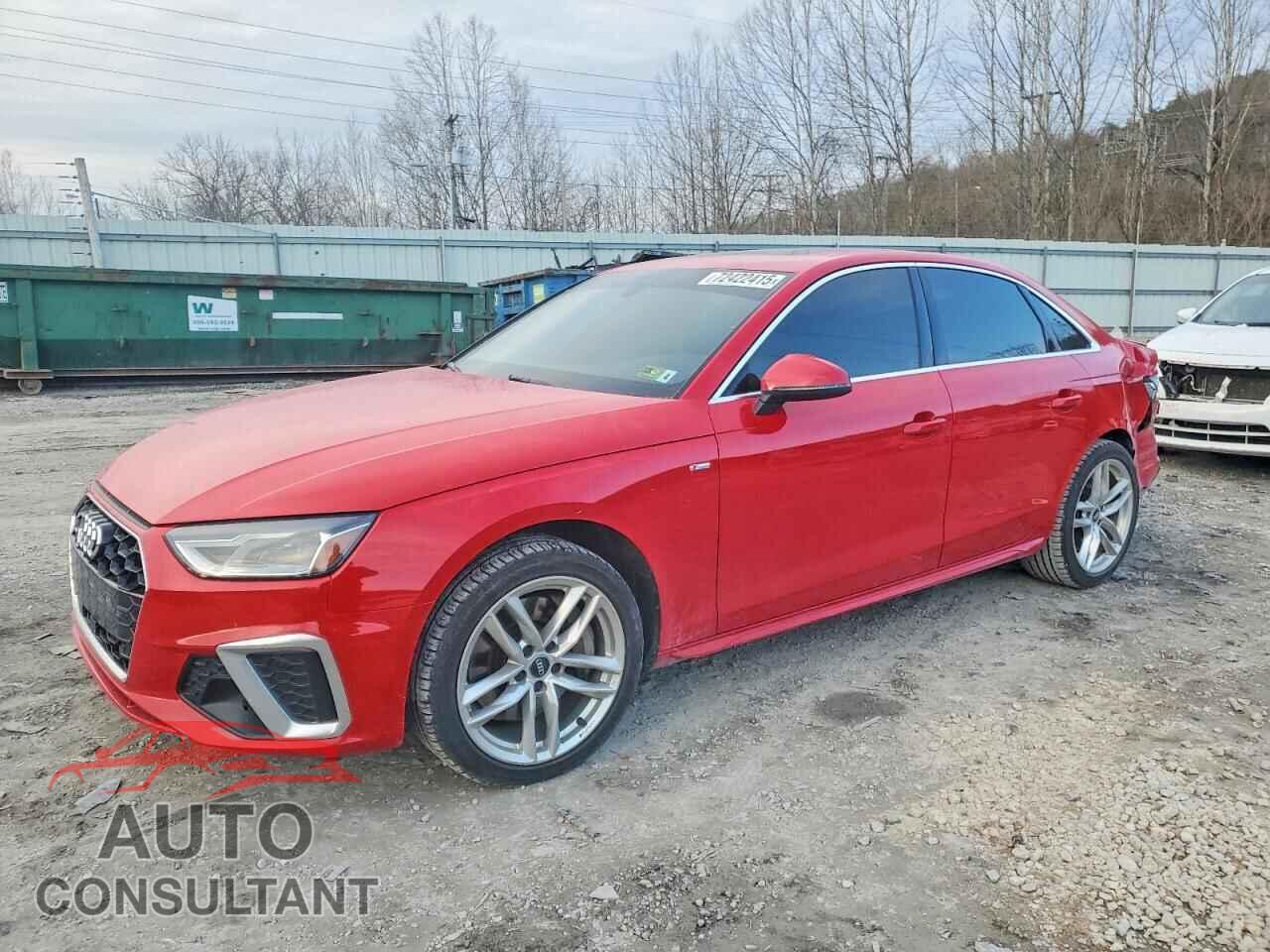 AUDI A4 2021 - WAUDAAF46MA020569
