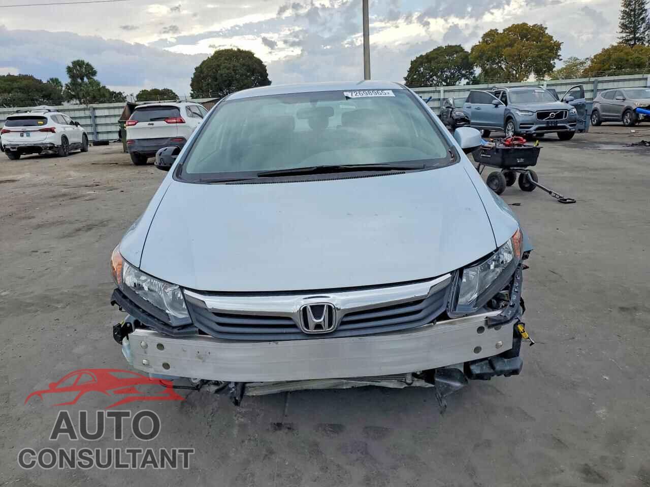 HONDA CIVIC 2012 - 19XFB2F56CE077356