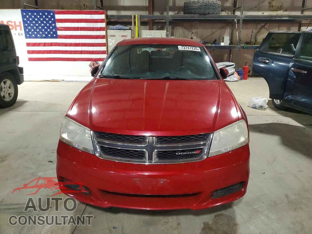 DODGE AVENGER 2012 - 1C3CDZCB3CN266403