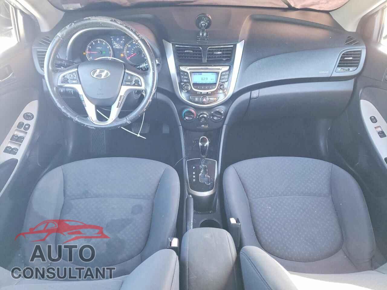 HYUNDAI ACCENT 2012 - KMHCU5AE7CU012874