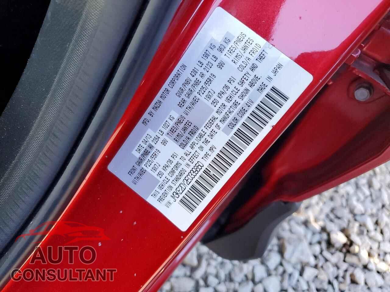 MAZDA CX-5 2014 - JM3KE2DY2E0339850