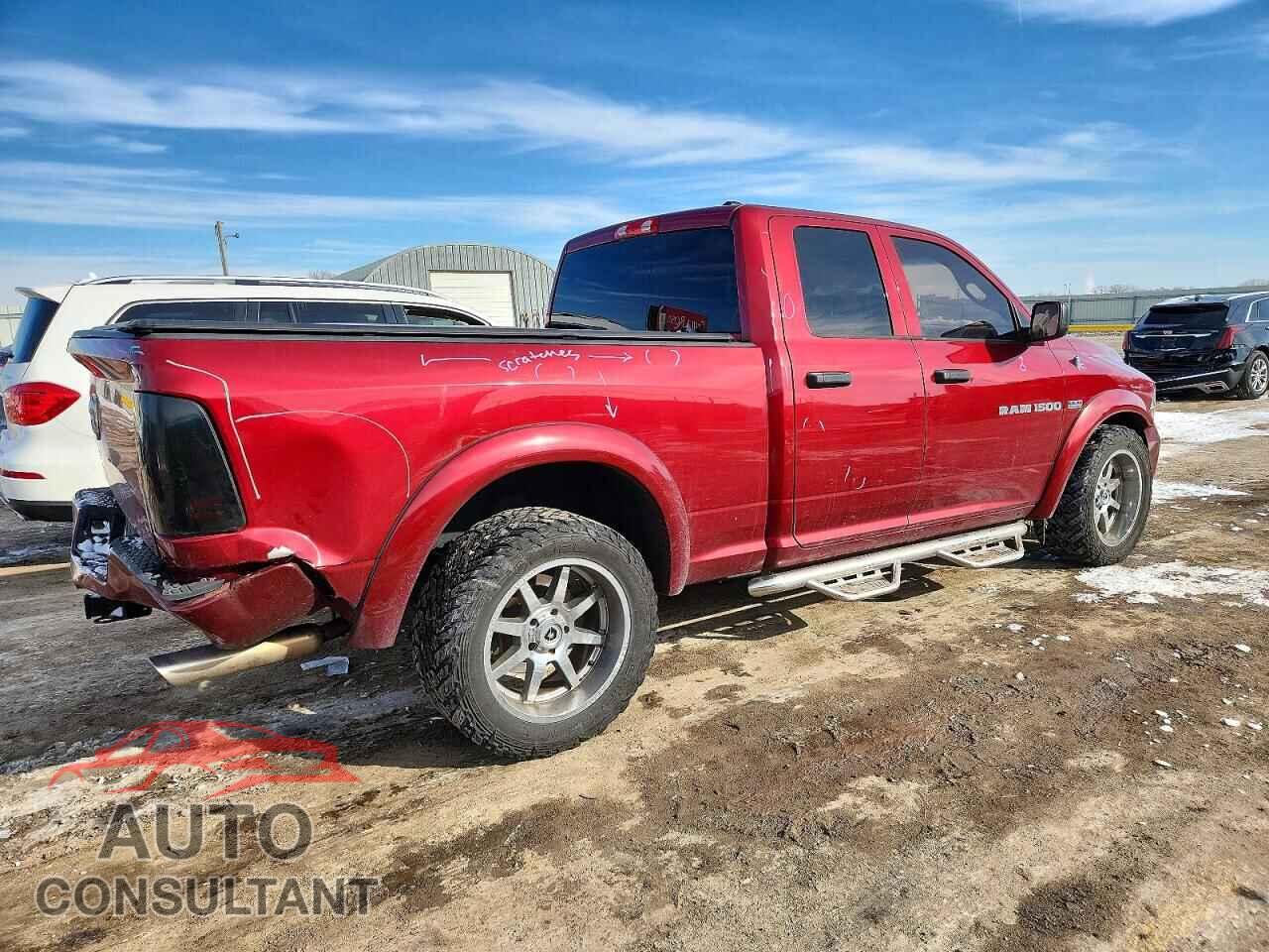 DODGE RAM 1500 2012 - 1C6RD6FT9CS331644