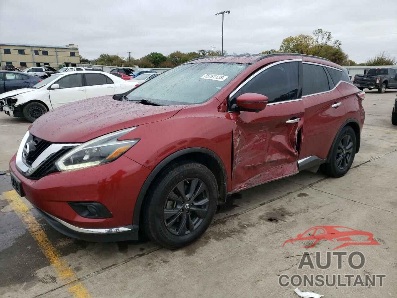 NISSAN MURANO 2018 - 5N1AZ2MG7JN138230