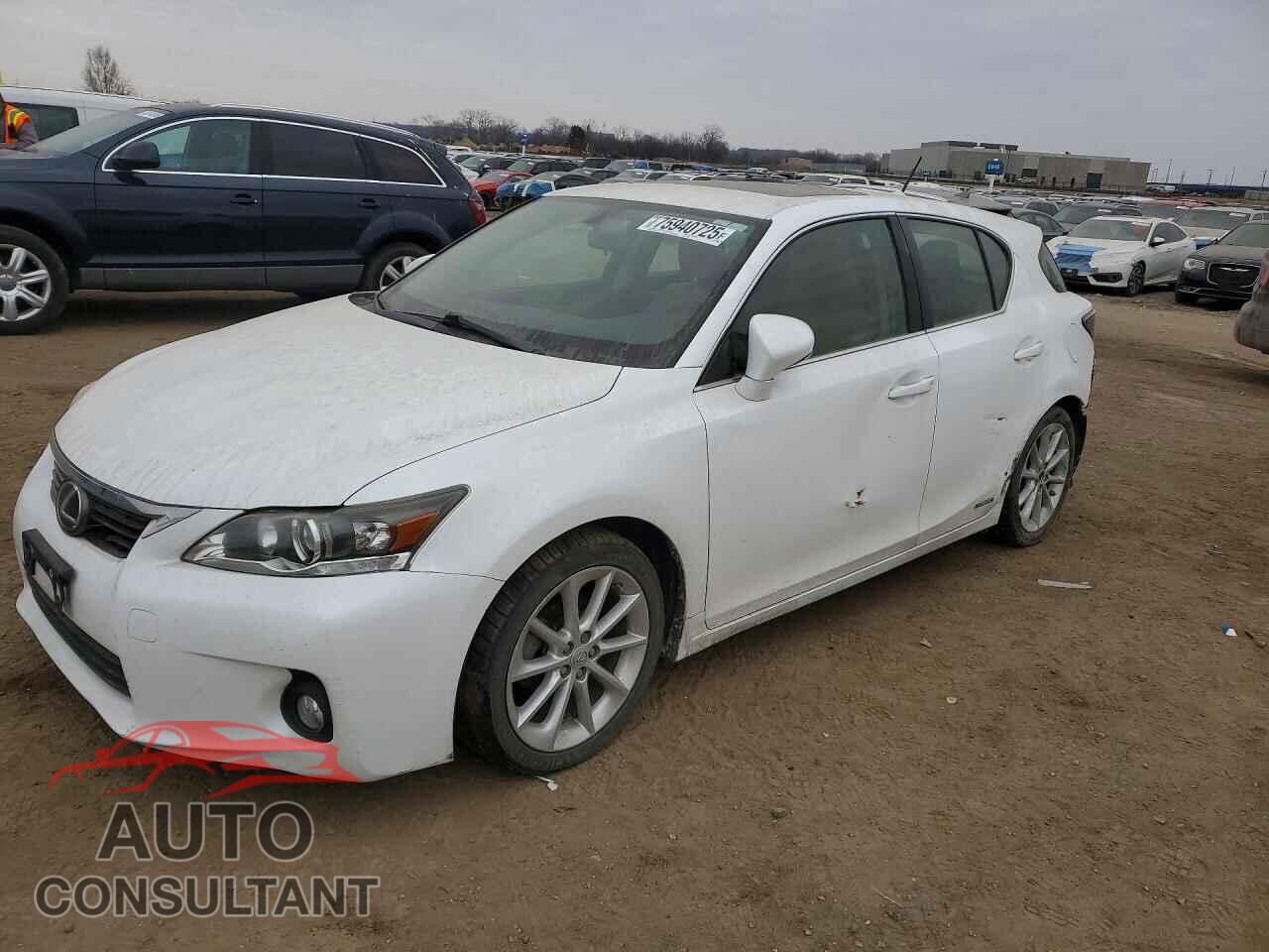 LEXUS CT 200 2011 - JTHKD5BH9B2032156