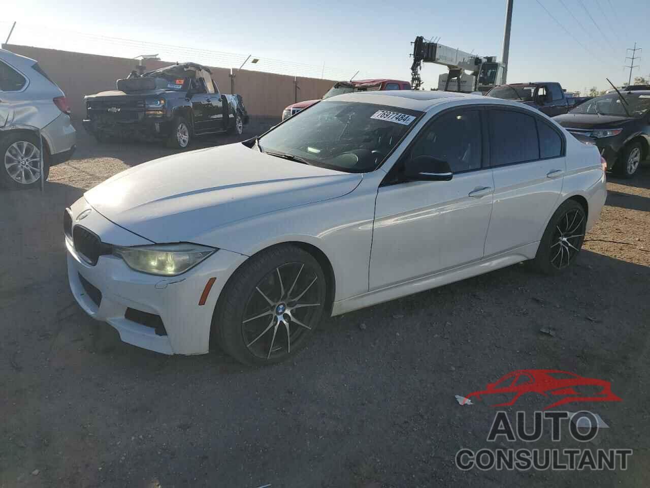 BMW 3 SERIES 2014 - WBA3B9C50EF588115