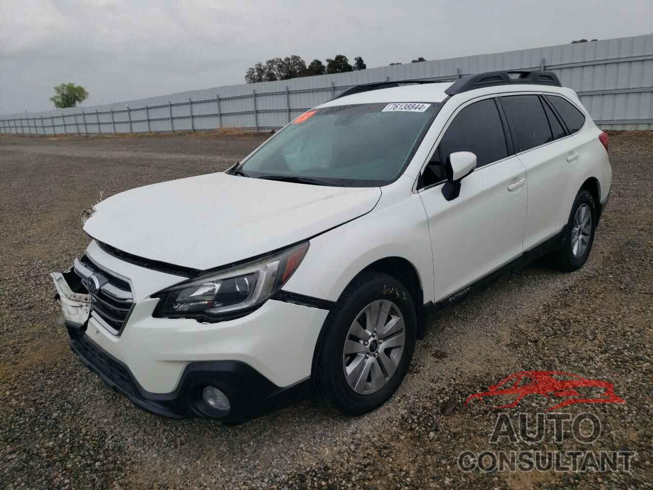 SUBARU OUTBACK 2018 - 4S4BSAFC6J3308084