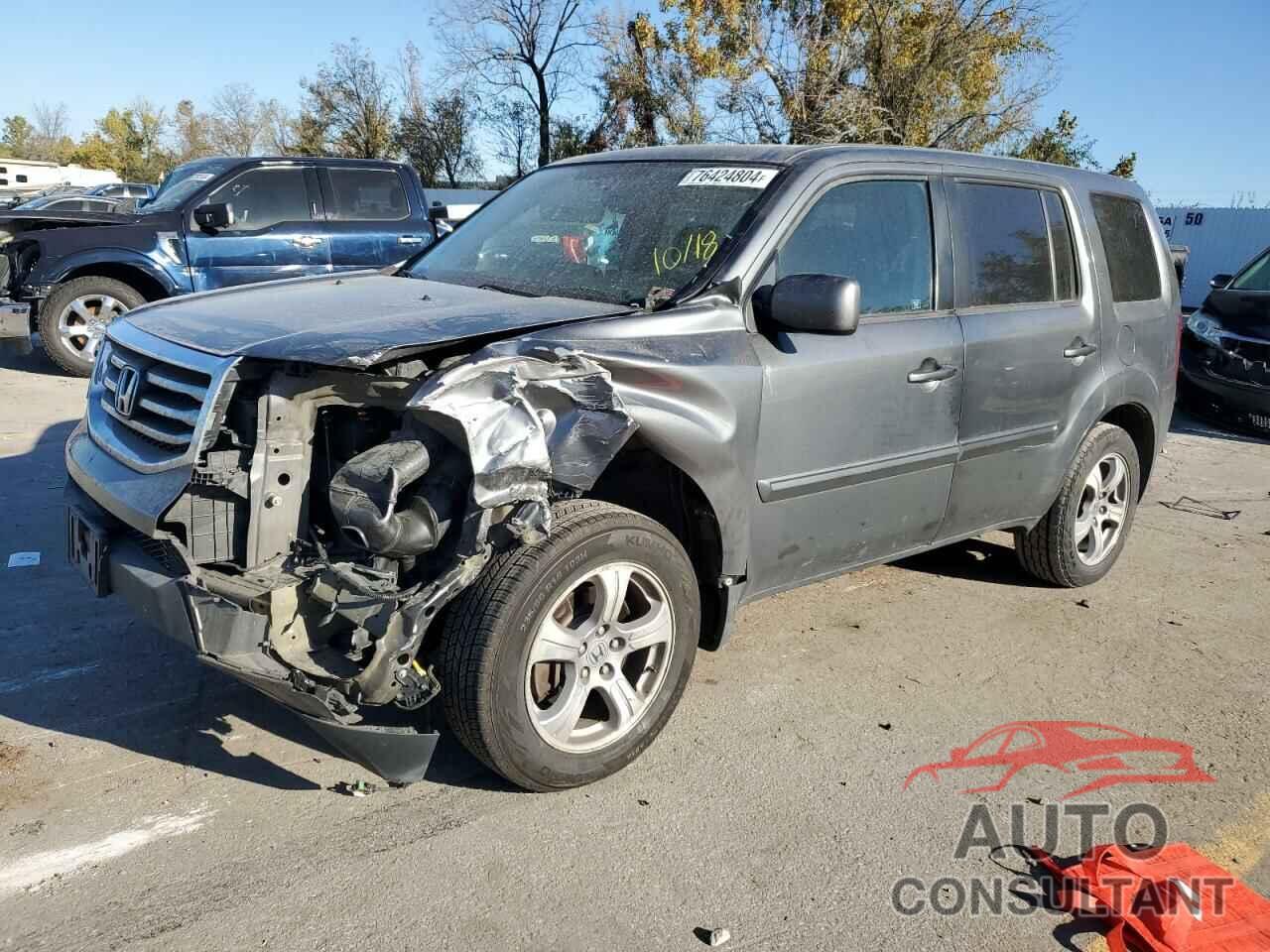 HONDA PILOT 2012 - 5FNYF4H72CB017477