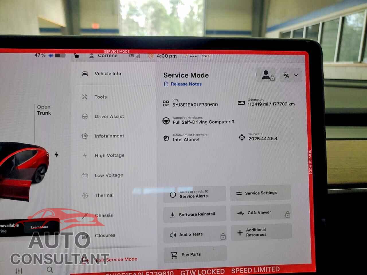 TESLA MODEL 3 2020 - 5YJ3E1EA0LF739610