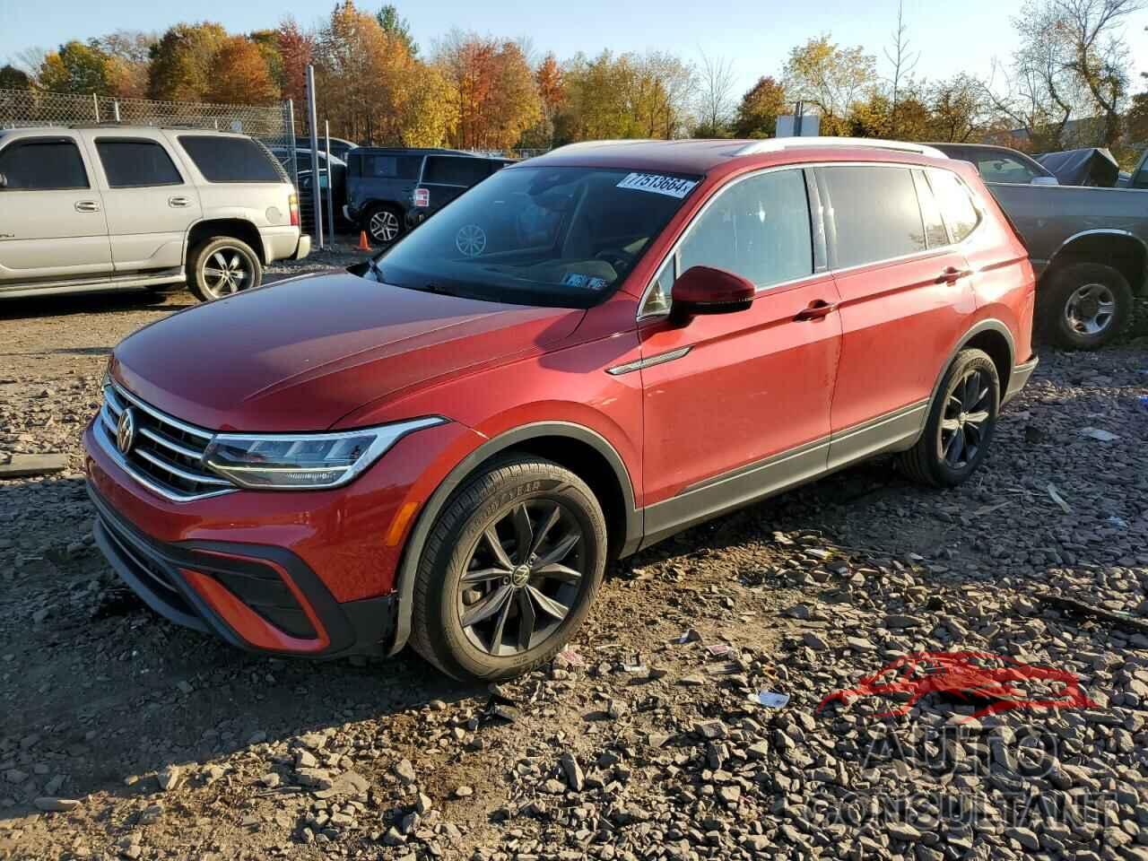 VOLKSWAGEN TIGUAN 2022 - 3VV2B7AX7NM040265