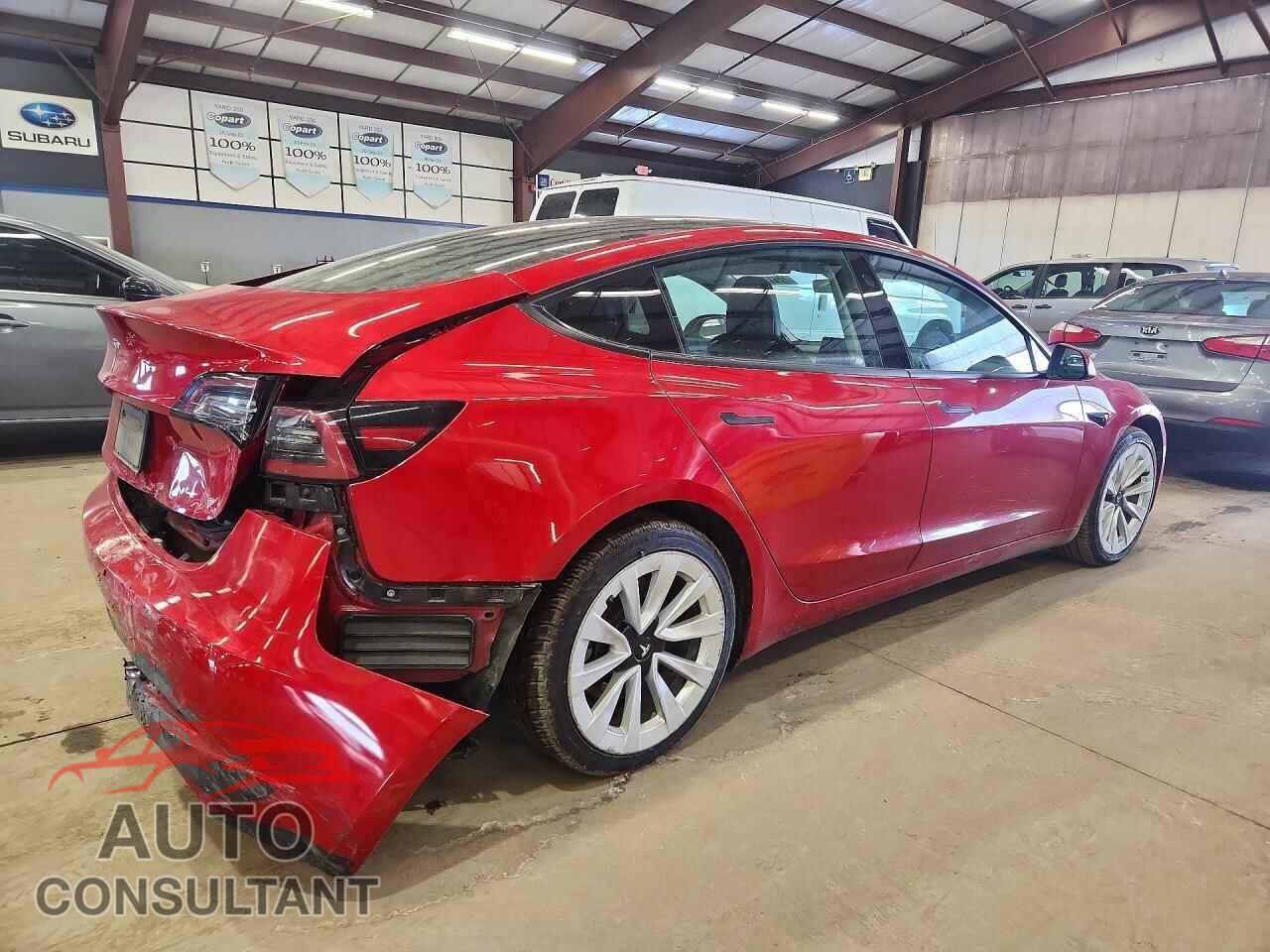 TESLA MODEL 3 2022 - 5YJ3E1EA5NF370424