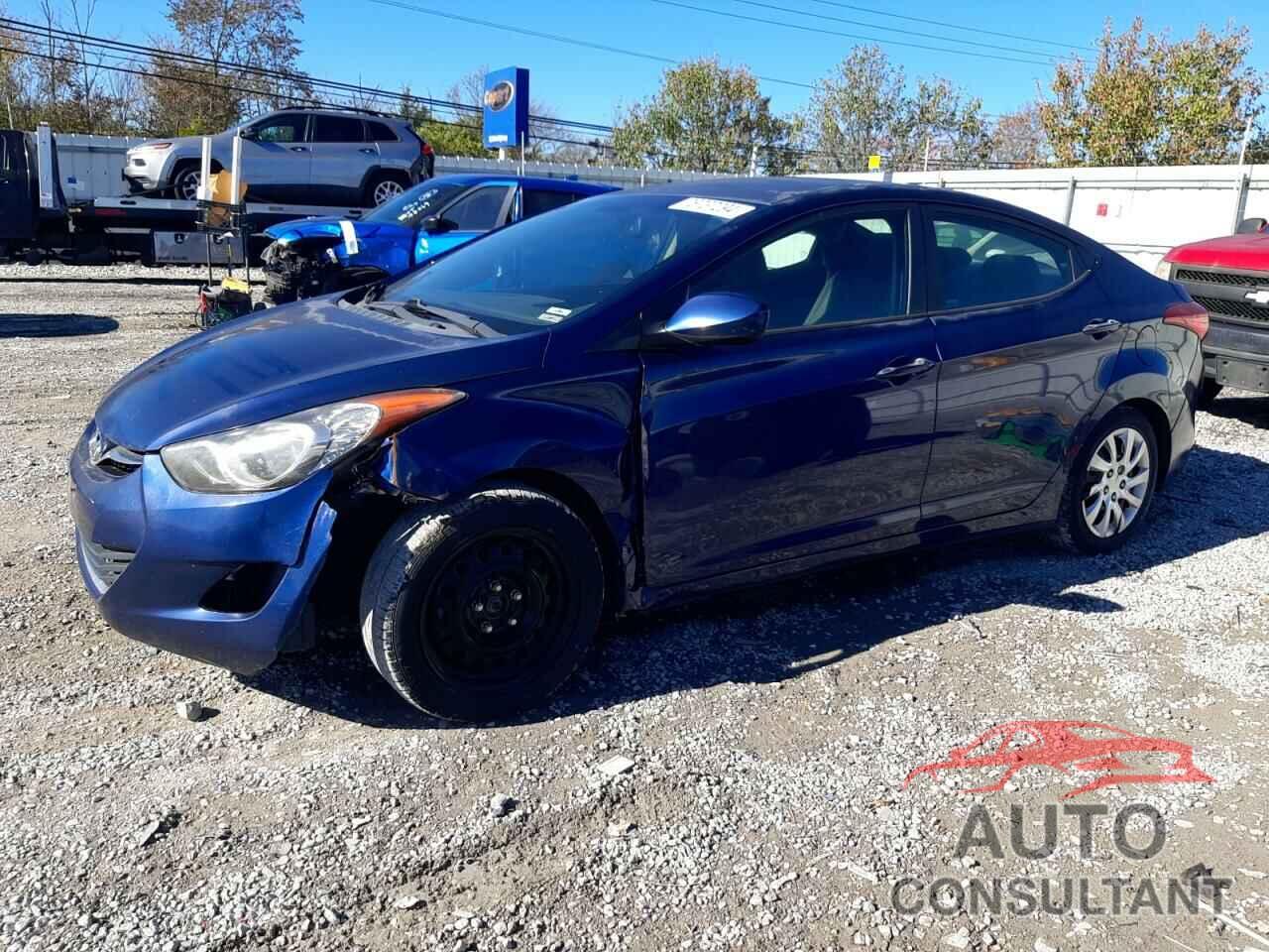 HYUNDAI ELANTRA 2013 - KMHDH4AE3DU537421