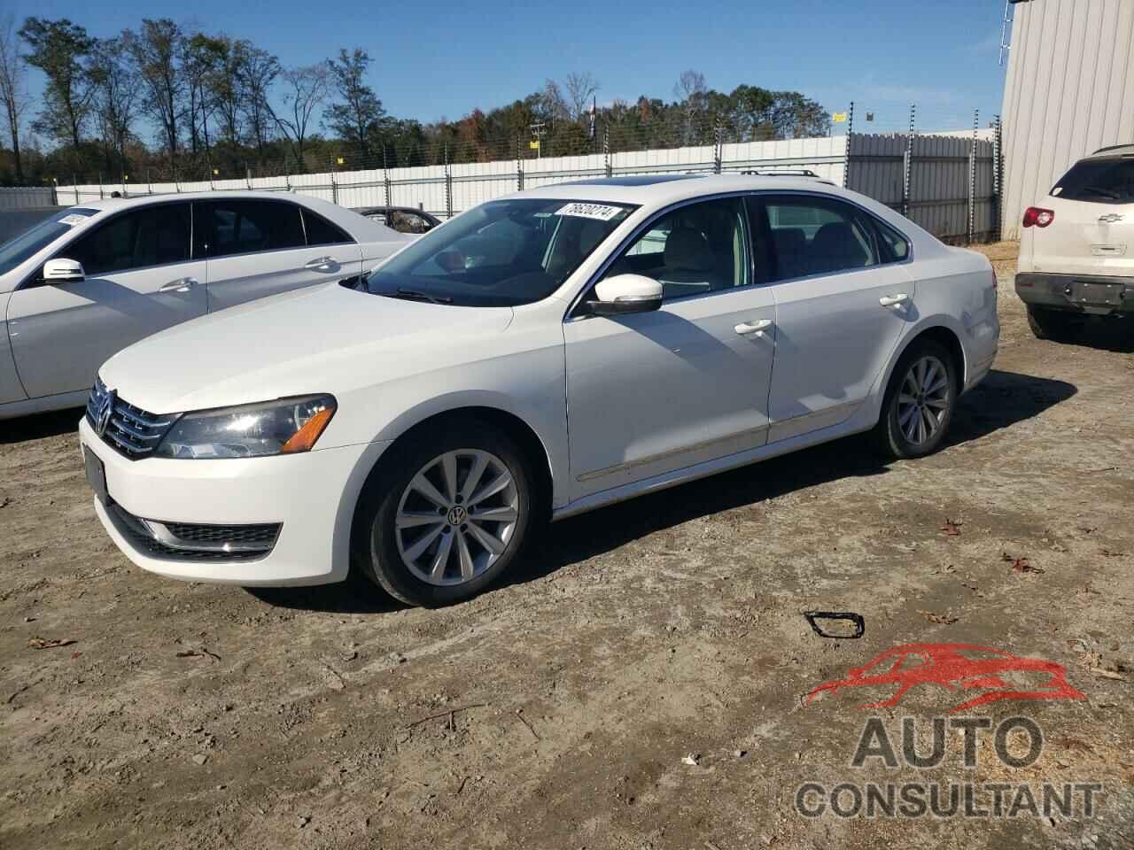 VOLKSWAGEN PASSAT 2013 - 1VWCP7A39DC078630