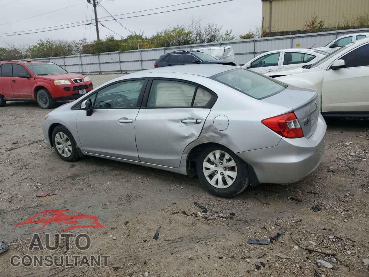 HONDA CIVIC 2012 - 19XFB2F57CE091959