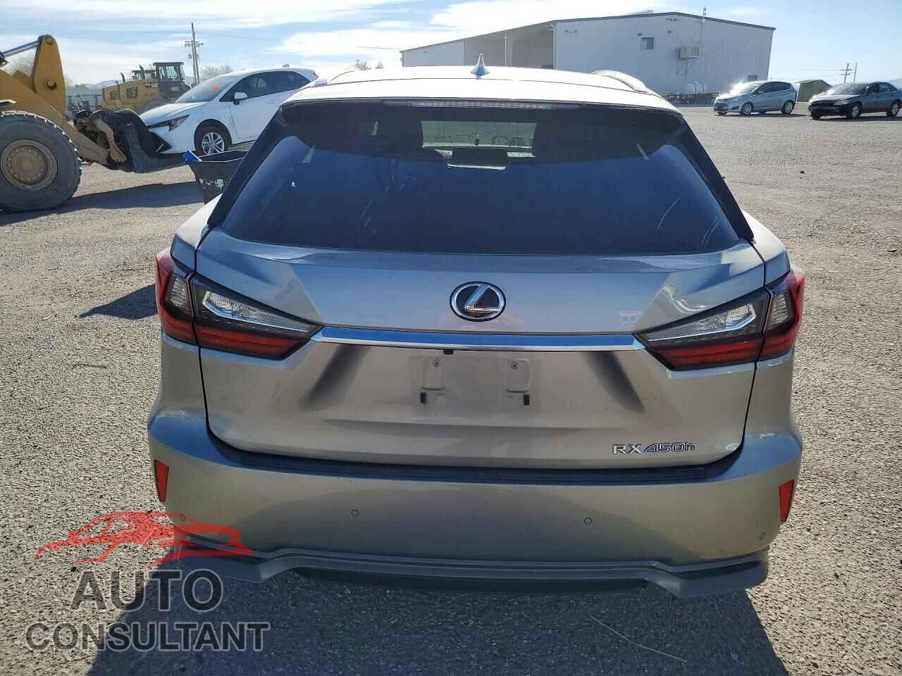 LEXUS RX 450H 2017 - 2T2BGMCA7HC018525