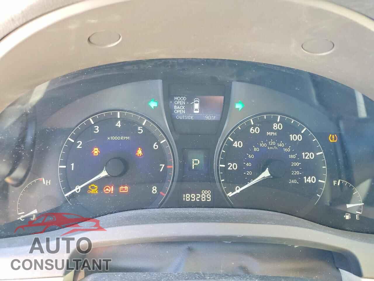 LEXUS RX350 2011 - 2T2ZK1BA5BC054881
