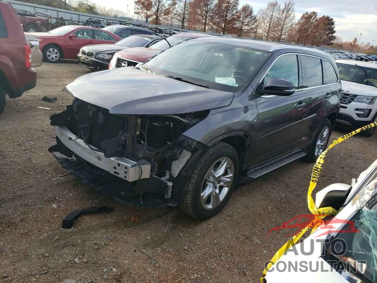 TOYOTA HIGHLANDER 2017 - 5TDDZRFH4HS431734