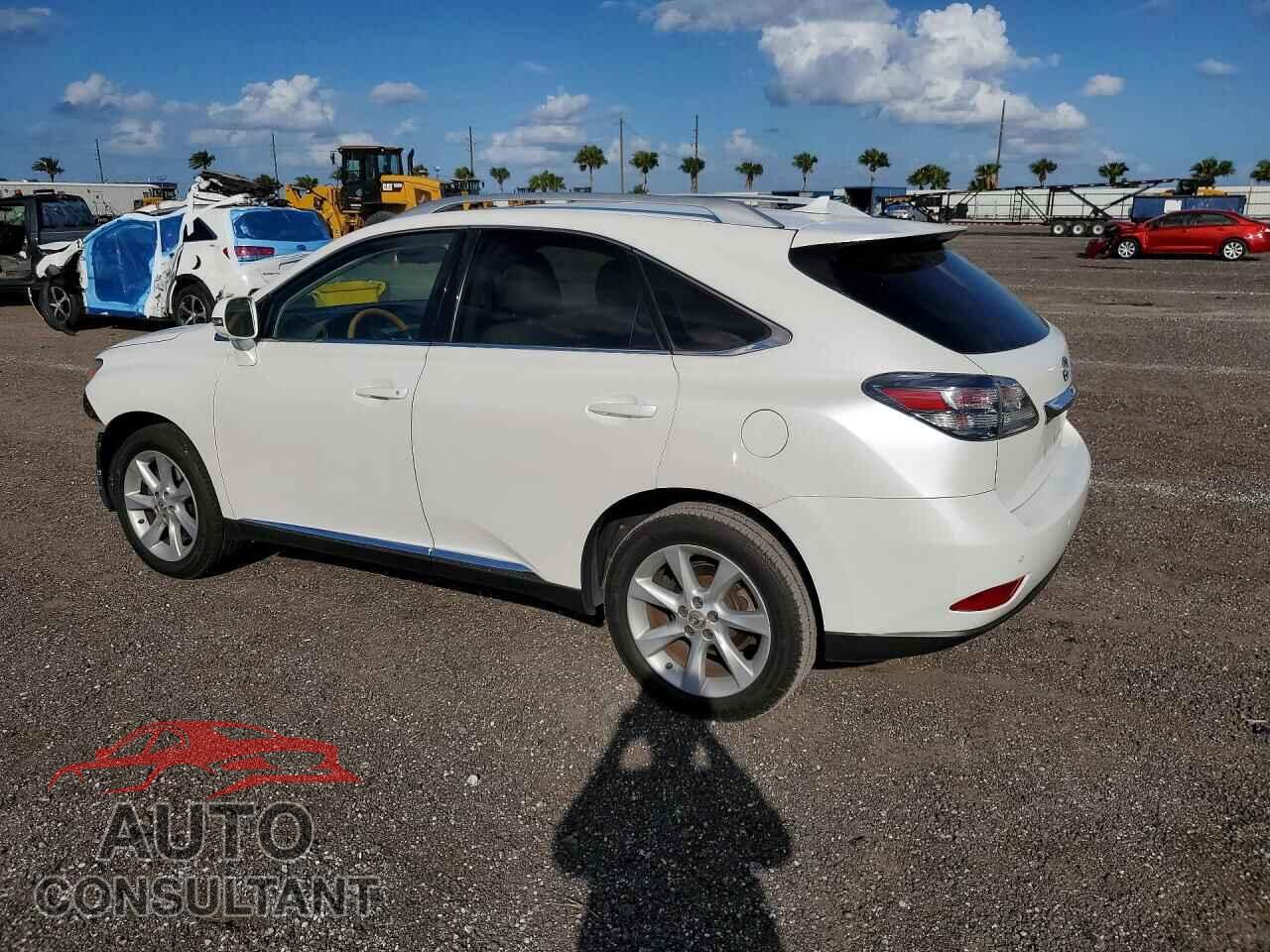 LEXUS RX350 2012 - 2T2ZK1BA2CC081702