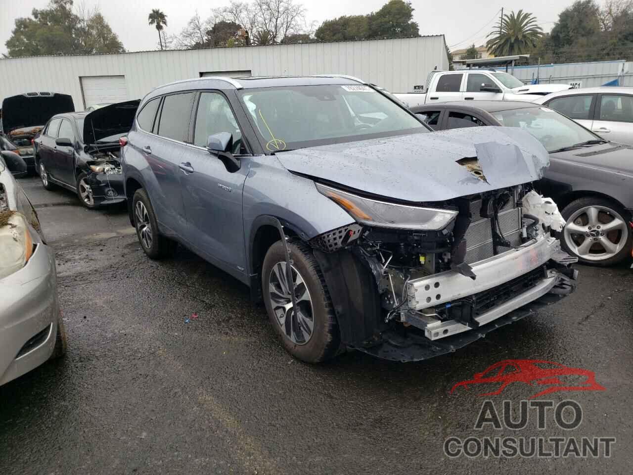 TOYOTA HIGHLANDER 2021 - 5TDHBRCH0MS054050