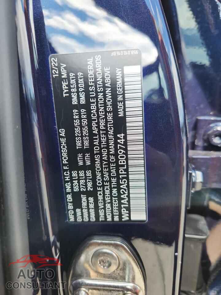 PORSCHE MACAN BASE 2023 - WP1AA2A51PLB09744