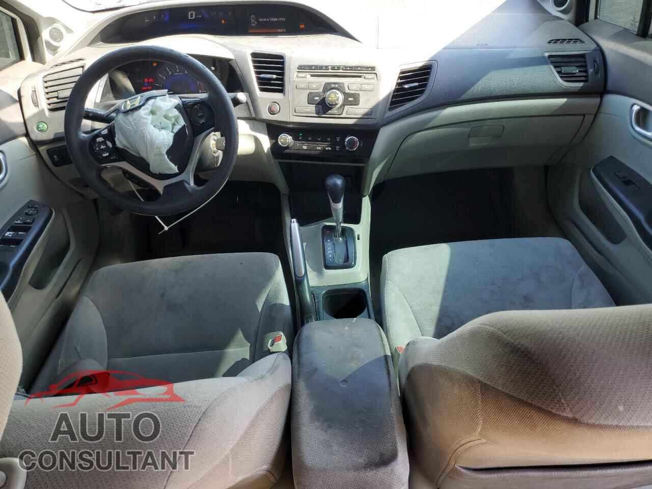 HONDA CIVIC 2012 - 2HGFB2F86CH584564