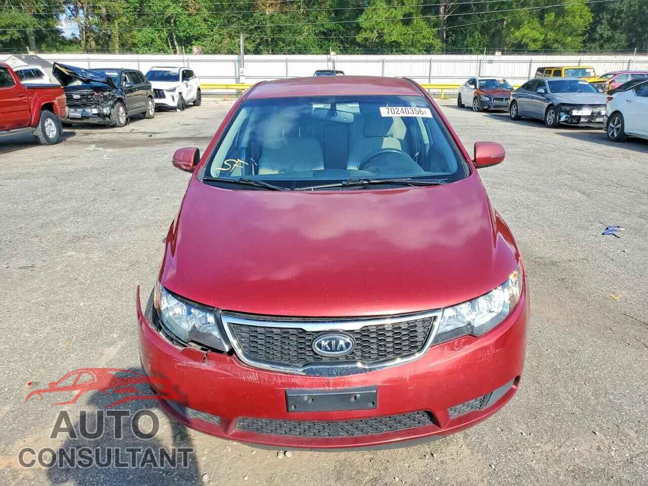 KIA FORTE 2012 - KNAFU4A29C5532499