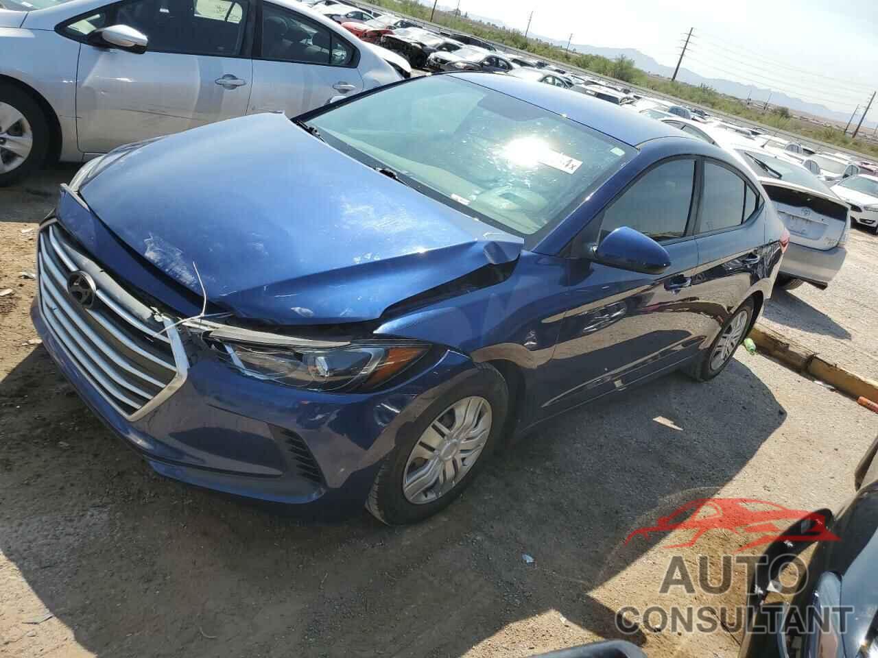 HYUNDAI ELANTRA 2018 - 5NPD74LF8JH351554