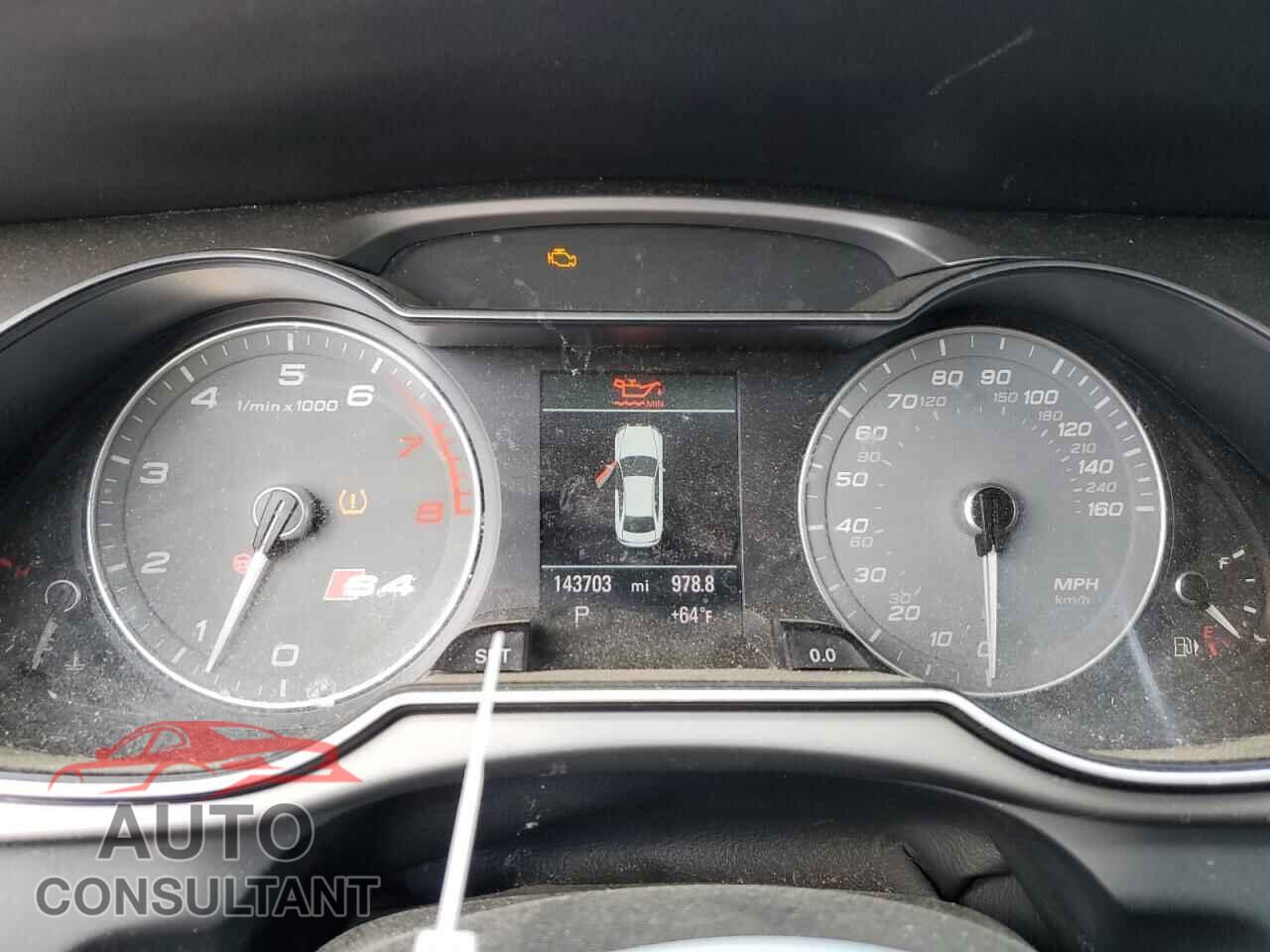 AUDI S4/RS4 2013 - WAUBGAFL1DA123170